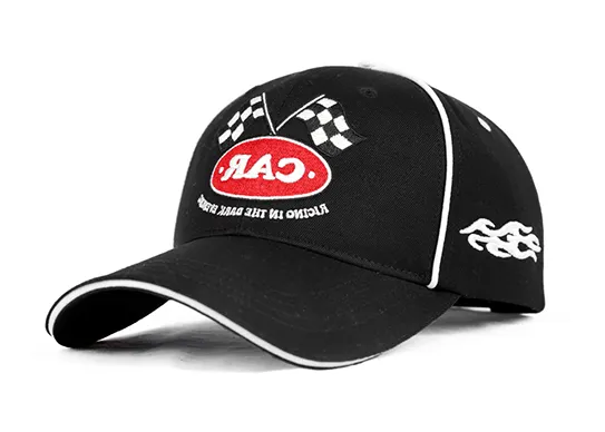 Custom Piping Sandwitch Visor Baseball Caps