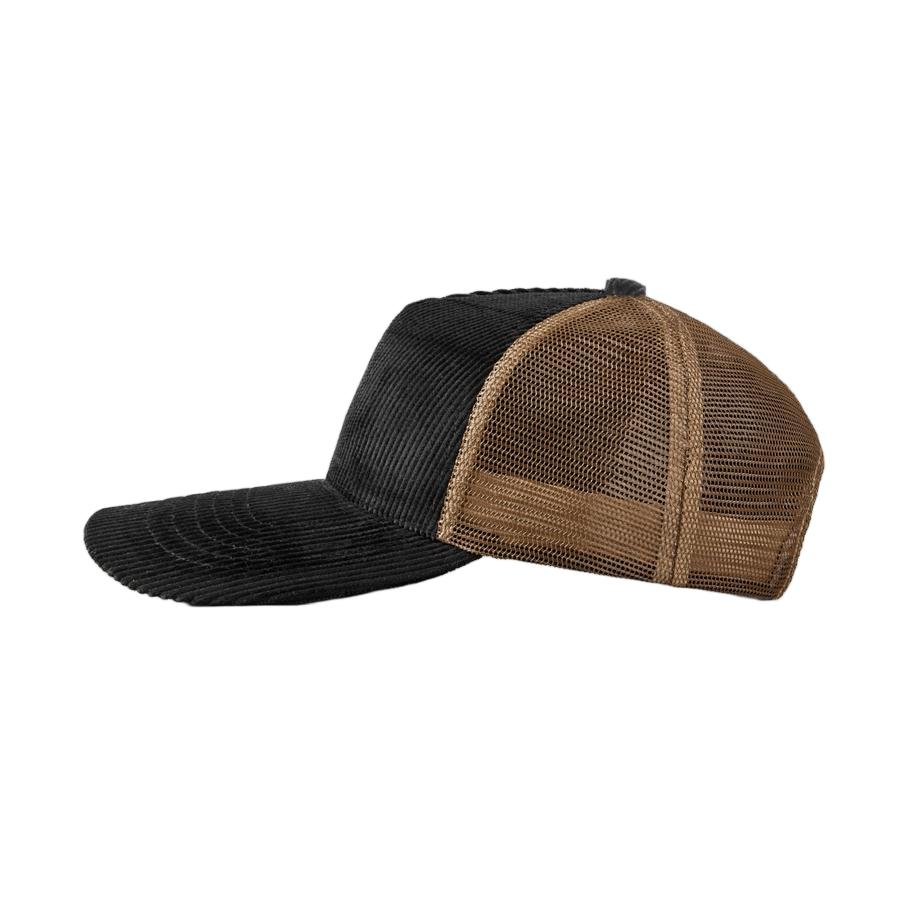 Custom 5 Panel Corduroy Trucker Hats Wholesale - 5129