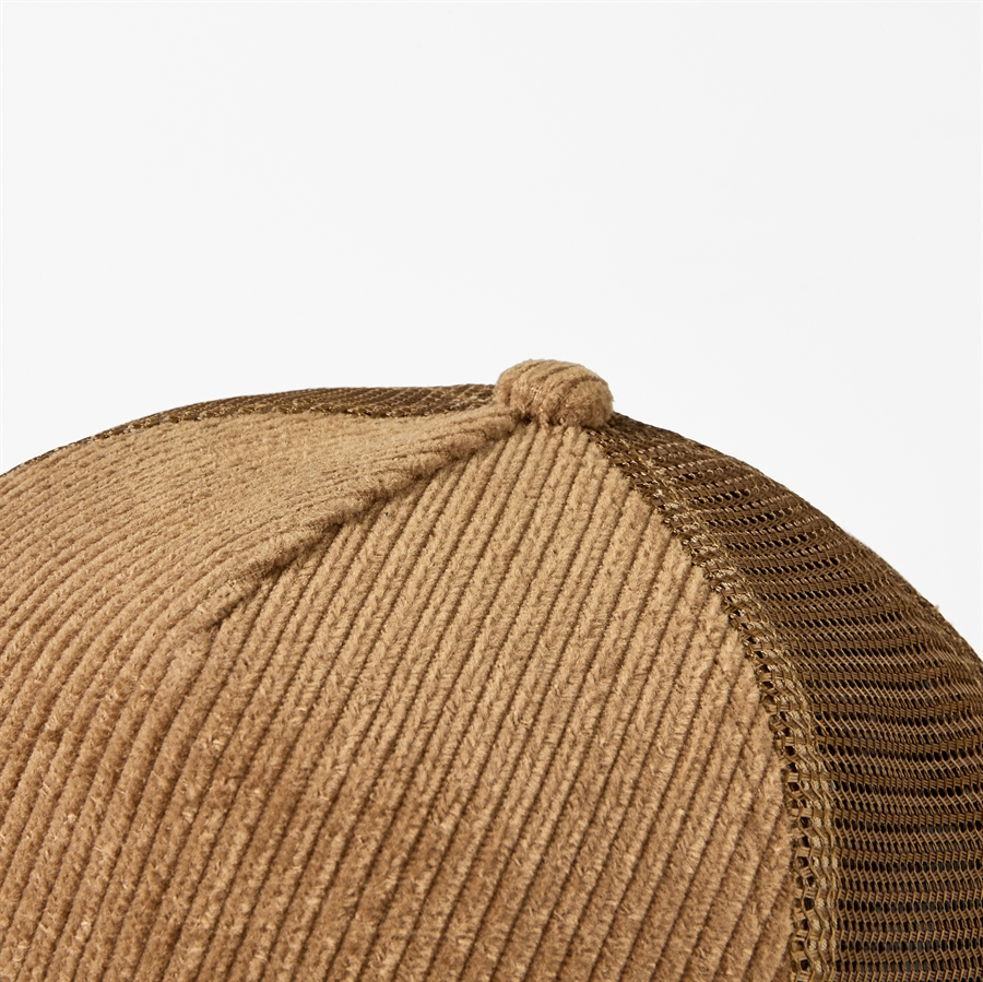 Custom 5 Panel Corduroy Trucker Hats Wholesale - 5129
