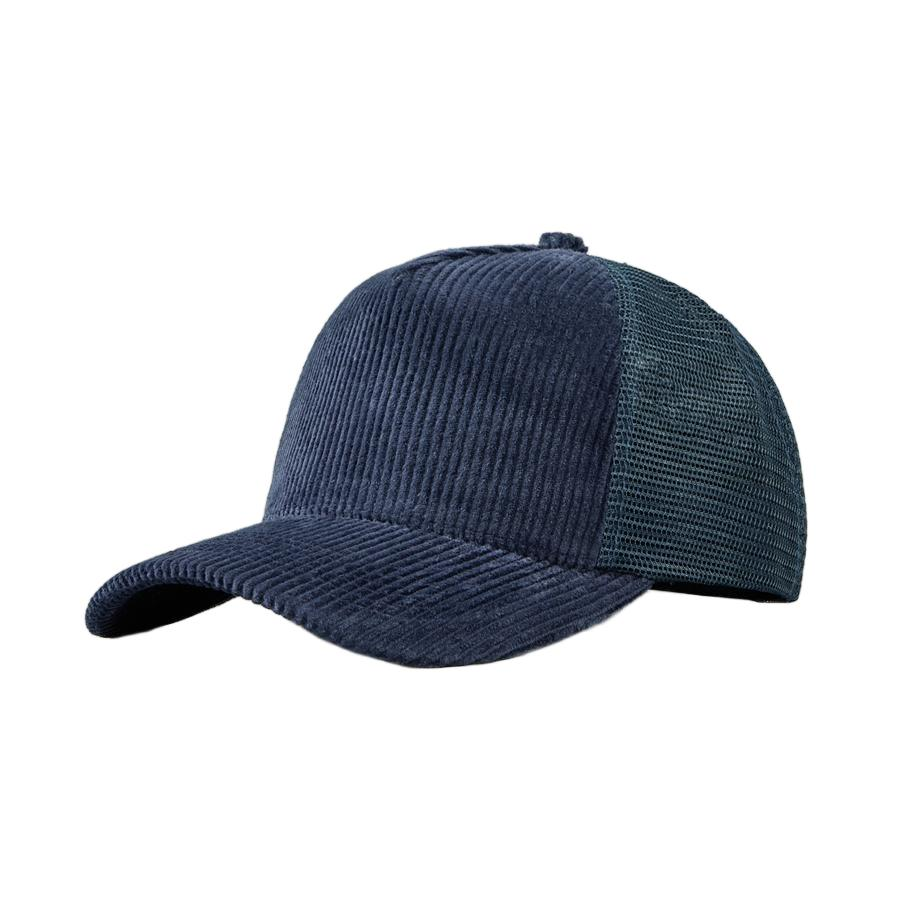 Custom 5 Panel Corduroy Trucker Hats Wholesale - 5129
