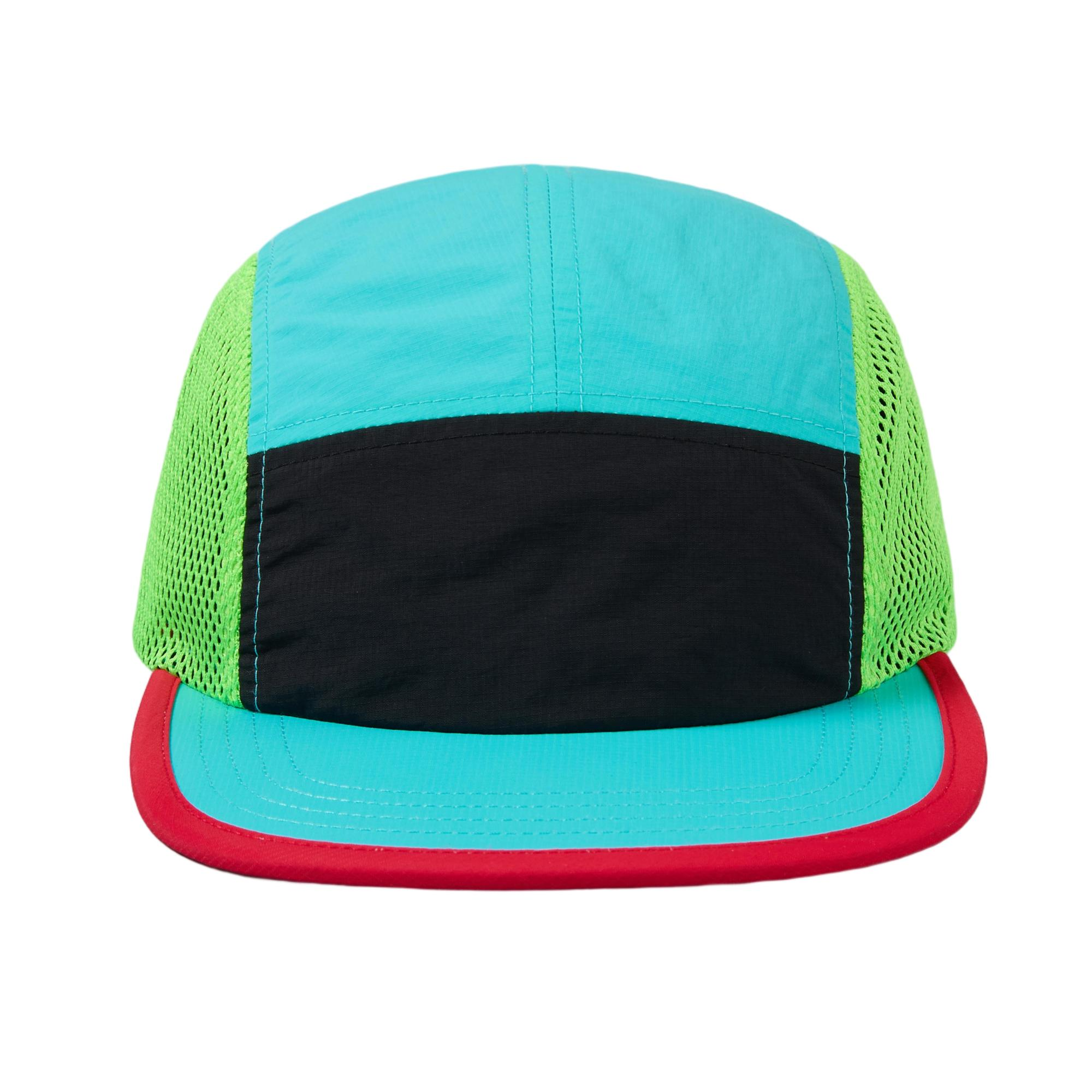 Custom Water Repellent 5 Panel Nylon Mesh Camper Hat - 5209