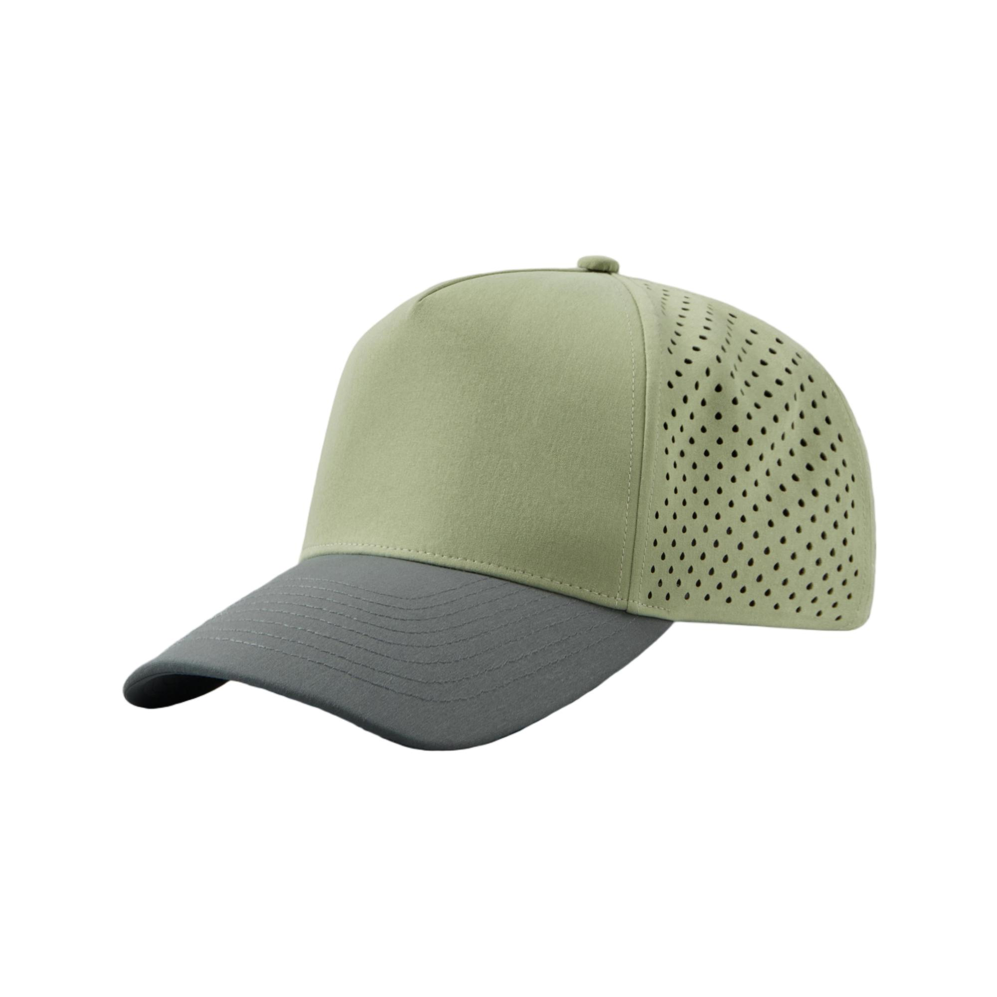 Custom 5 Panel Perforated Performance Snapback Golf Hat - 6526