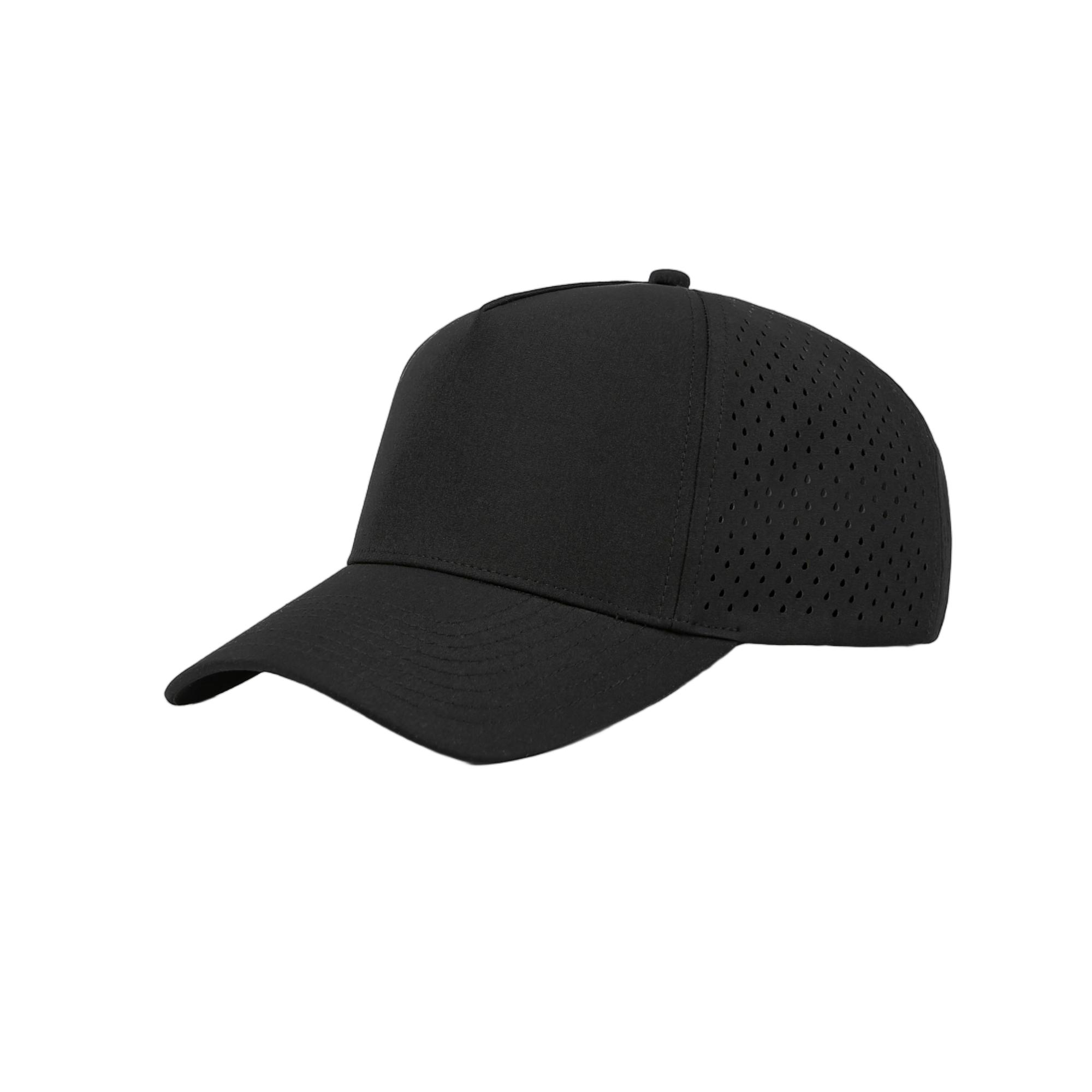 Custom 5 Panel Perforated Performance Snapback Golf Hat - 6526
