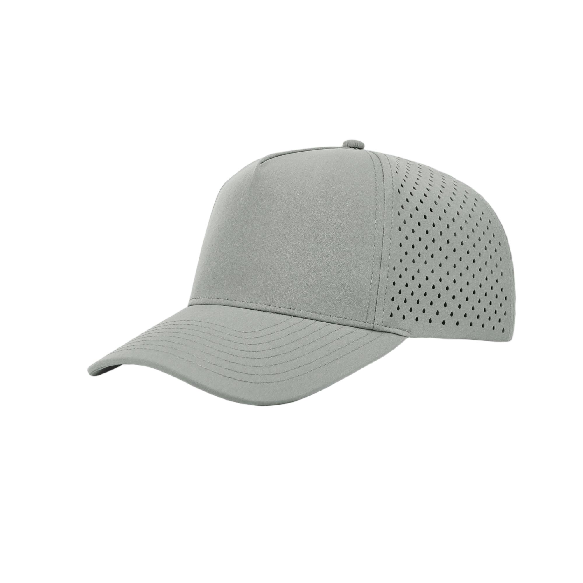 Custom 5 Panel Perforated Performance Snapback Golf Hat - 6526