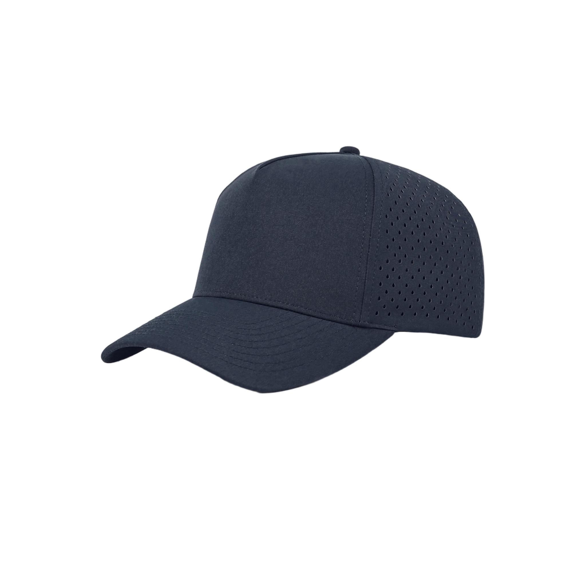 Custom 5 Panel Perforated Performance Snapback Golf Hat - 6526