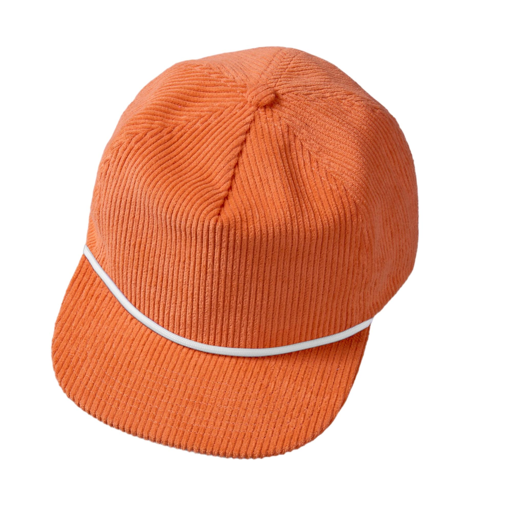 Custom 5 Panel Corduroy Rope Snapback Hat - 5123P