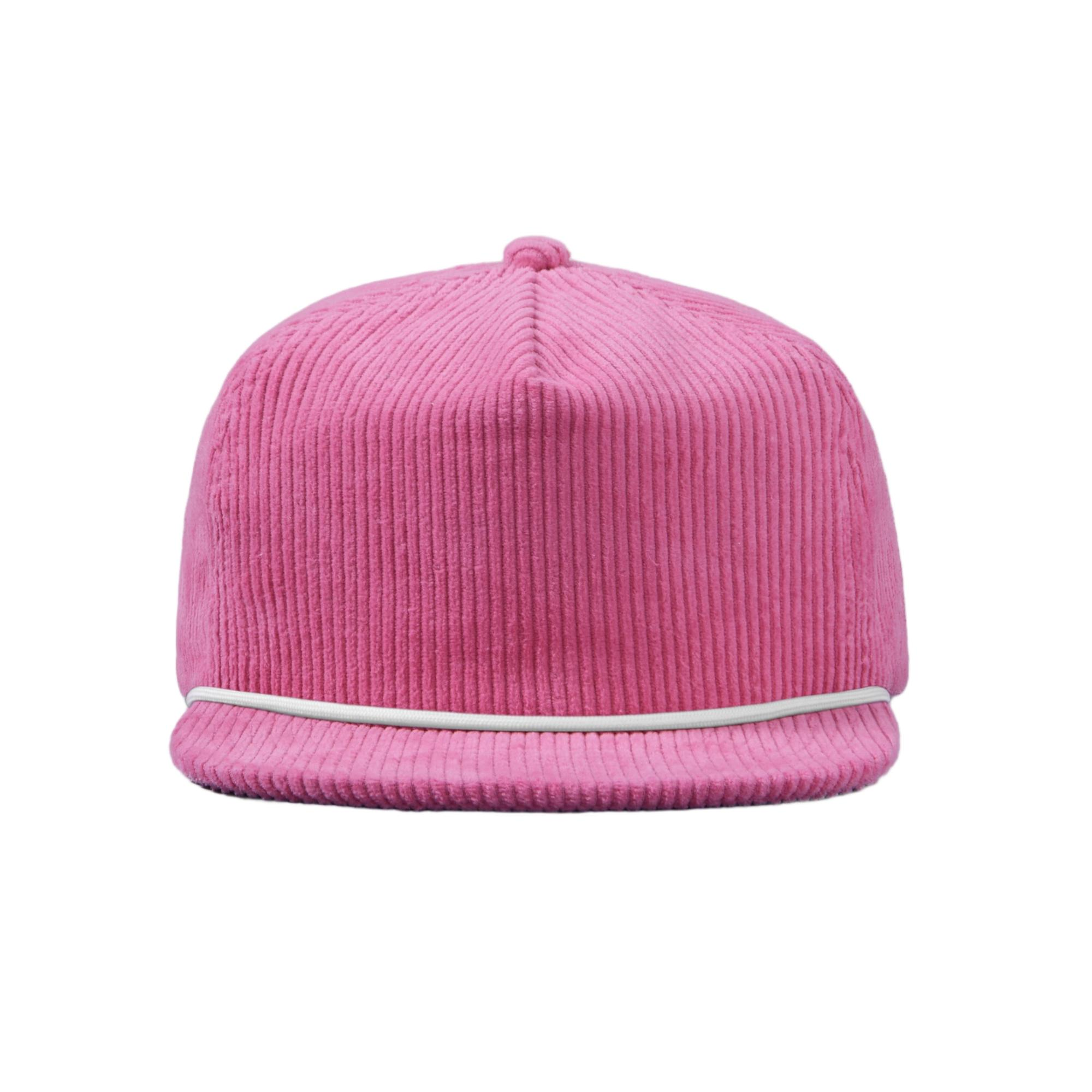 Custom 5 Panel Corduroy Rope Snapback Hat - 5123P