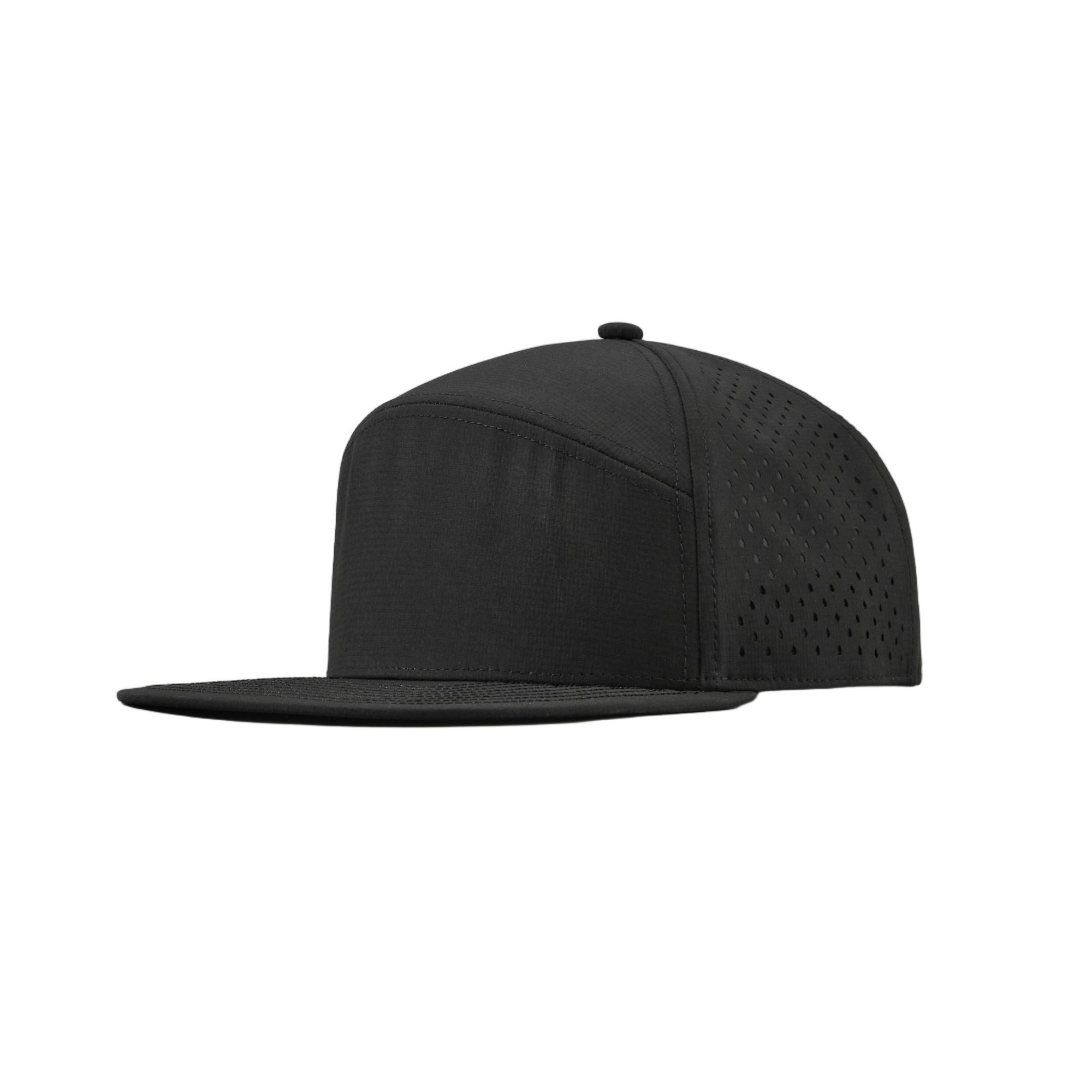 Custom 6 Panel Perforated Water Repellent Snapback Hat - 6023