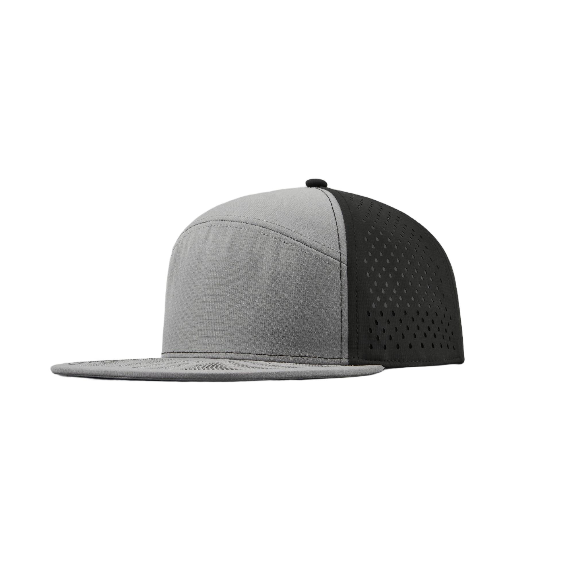 Custom 6 Panel Perforated Water Repellent Snapback Hat - 6023