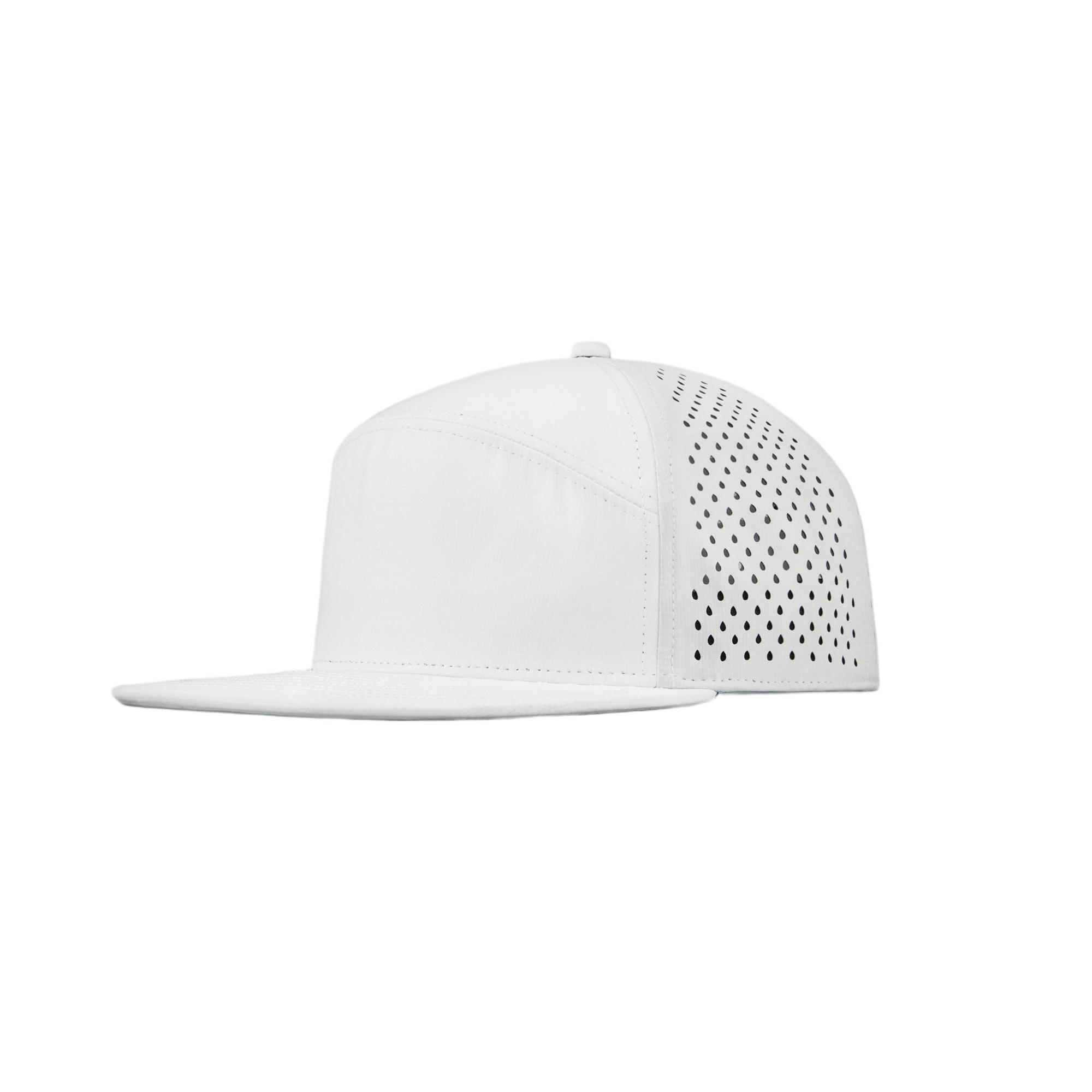 Custom 6 Panel Perforated Water Repellent Snapback Hat - 6023