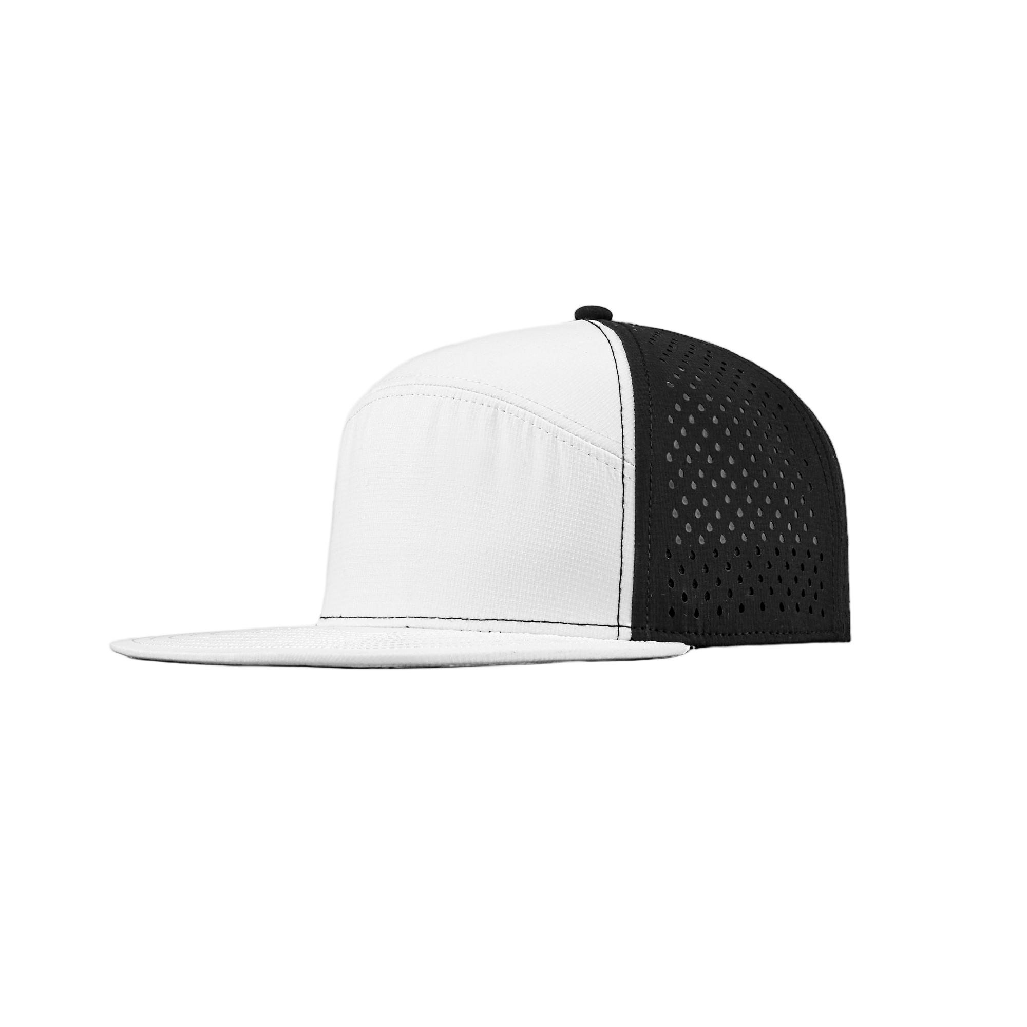 Custom 6 Panel Perforated Water Repellent Snapback Hat - 6023
