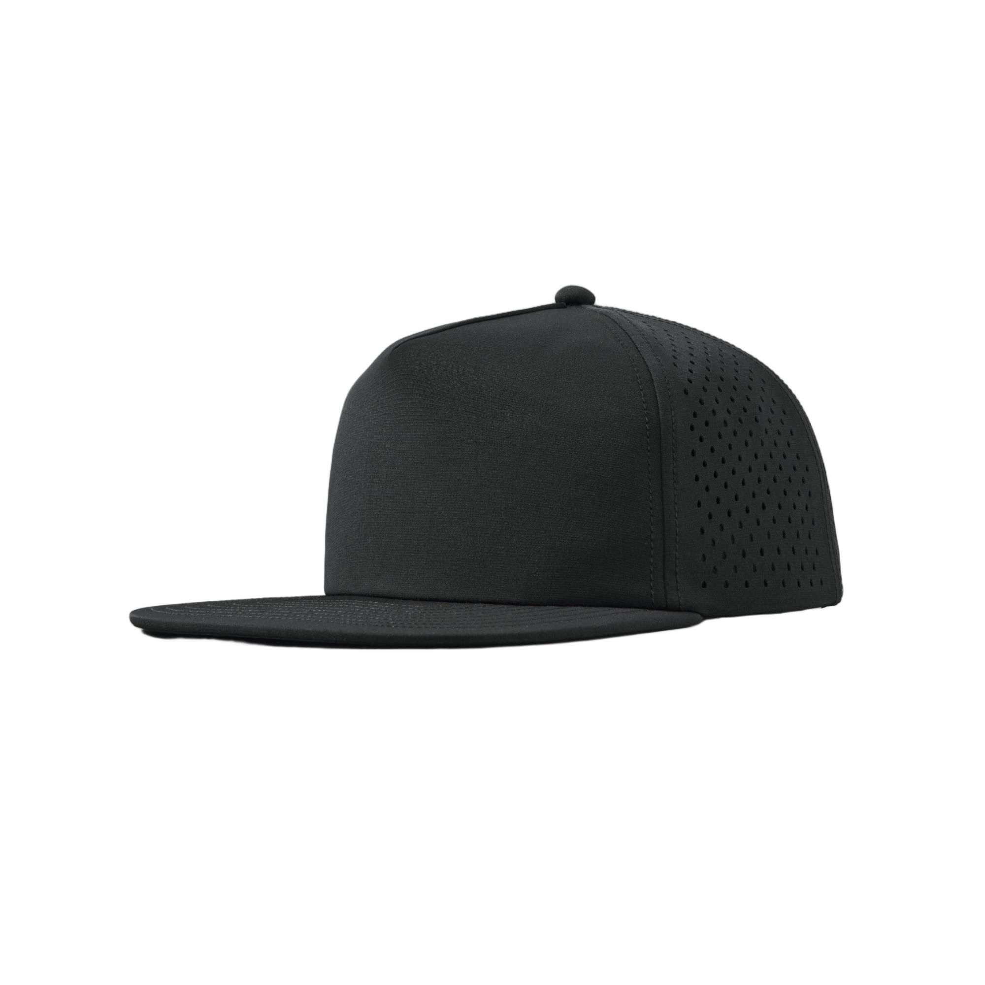 Custom Personalized 5 Panel Laser Perforated Snapback Hats - 5015