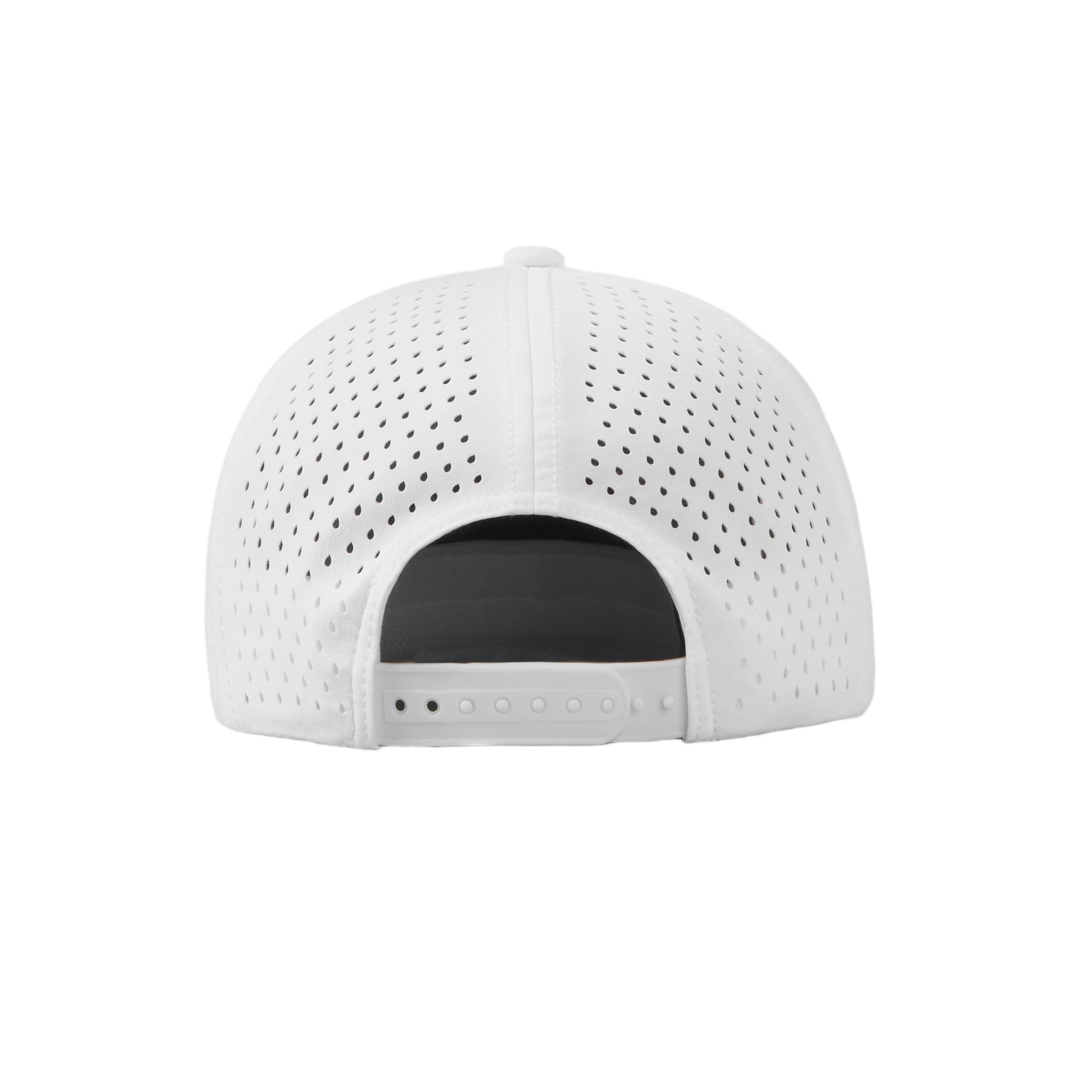 Custom Personalized 5 Panel Laser Perforated Snapback Hats - 5015