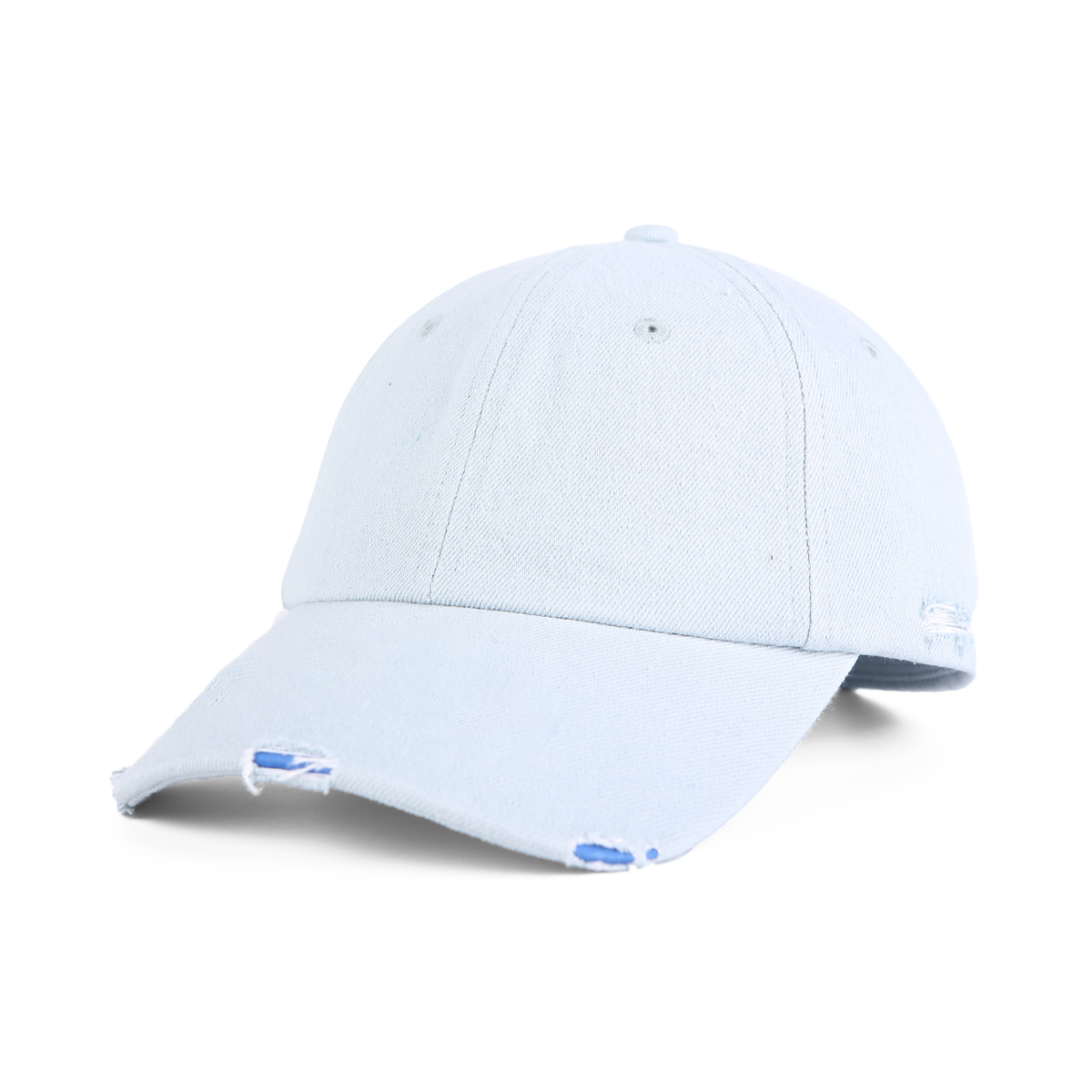 Custom Vintage Washed Denim Dad Caps - 6160