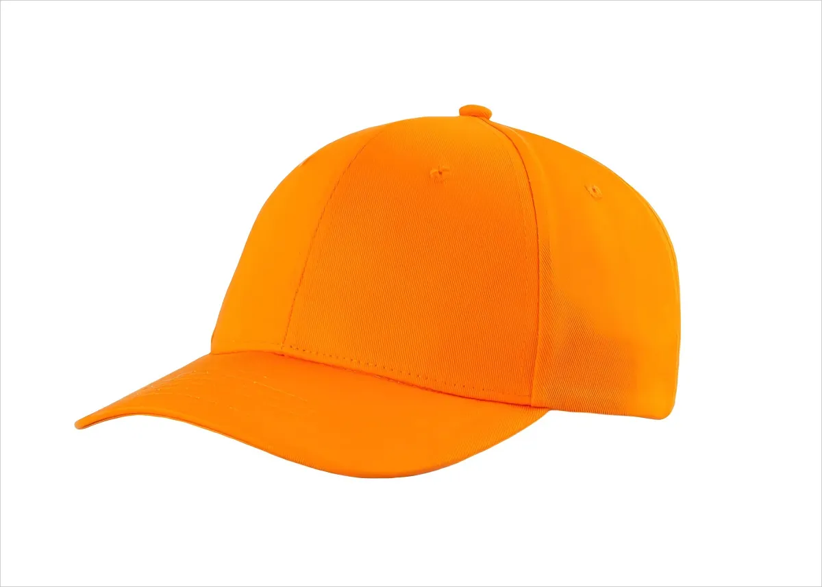 Custom 6 Panel Mid Profile Structured Baseball Cap - 6166