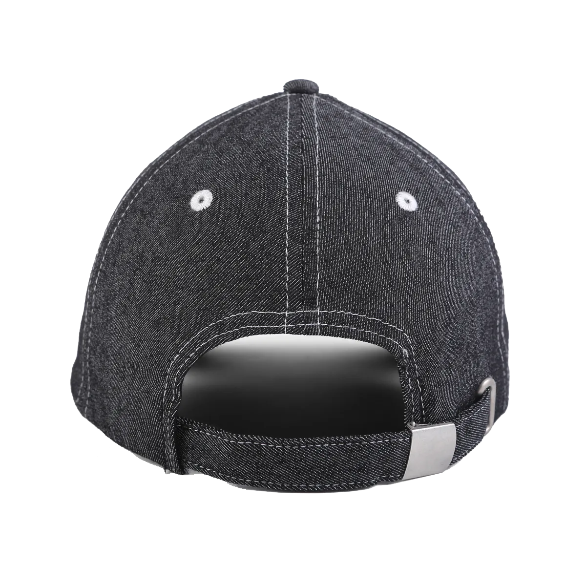 Custom Poly Denim Color Blocking Soft Crown Dad Hat - 6142