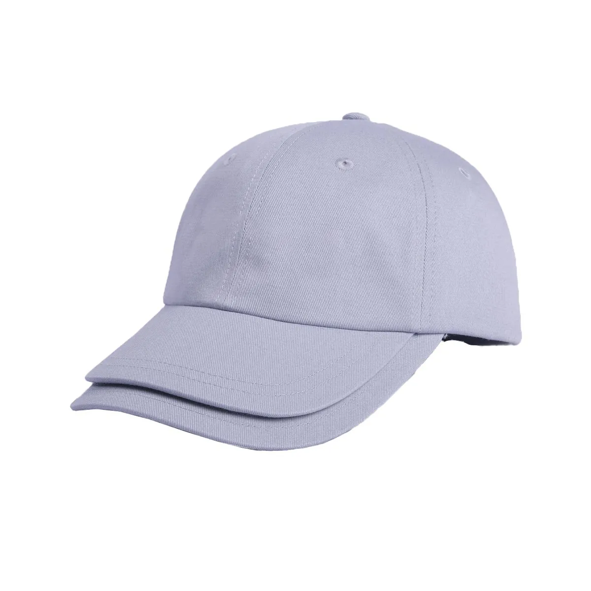 Custom Double Visor Baseball Caps - 6094