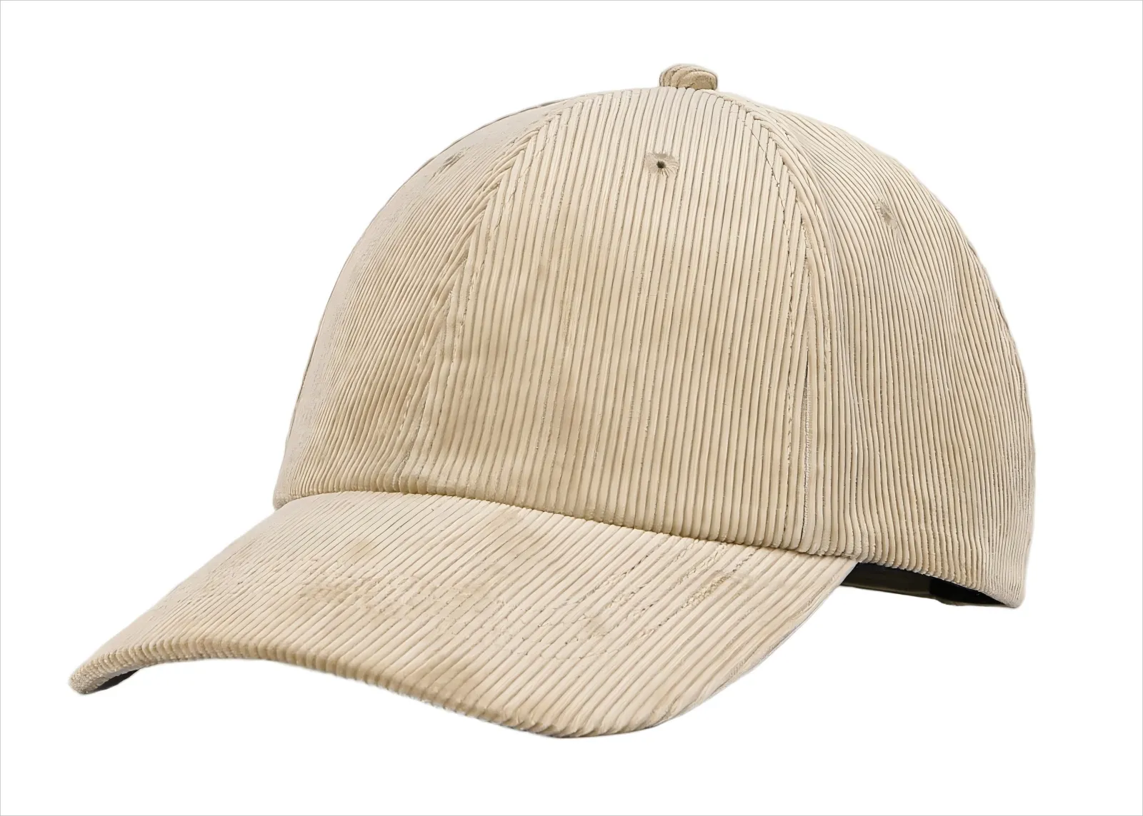 Custom Premium 14W Corduroy Golf Dad Hat - 6505